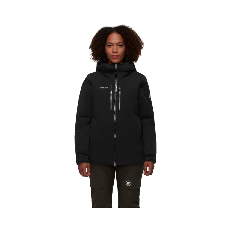 Mammut Women's Stoney HS Thermo Hooded Jacket Black-2