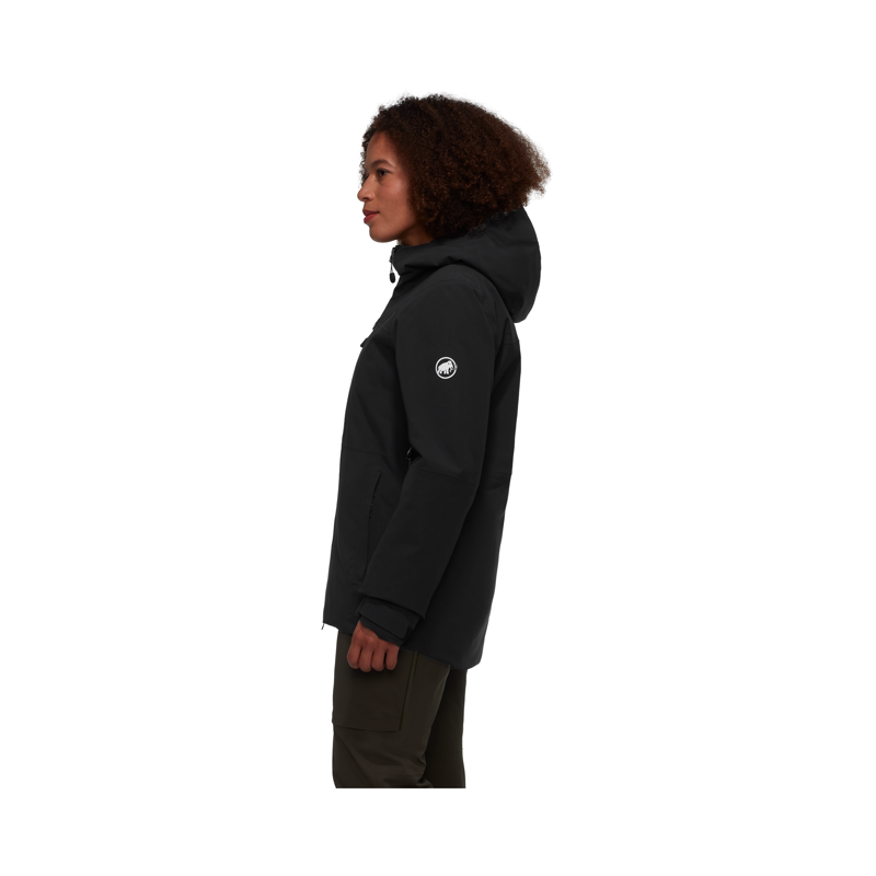 Mammut Women's Stoney HS Thermo Hooded Jacket Black-1