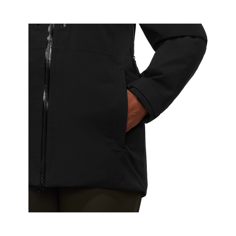 Mammut Women's Stoney HS Thermo Hooded Jacket Black-7