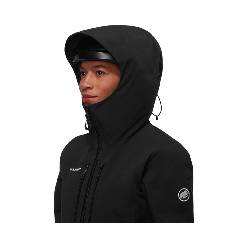 Mammut Women's Stoney HS Thermo Hooded Jacket Black-5