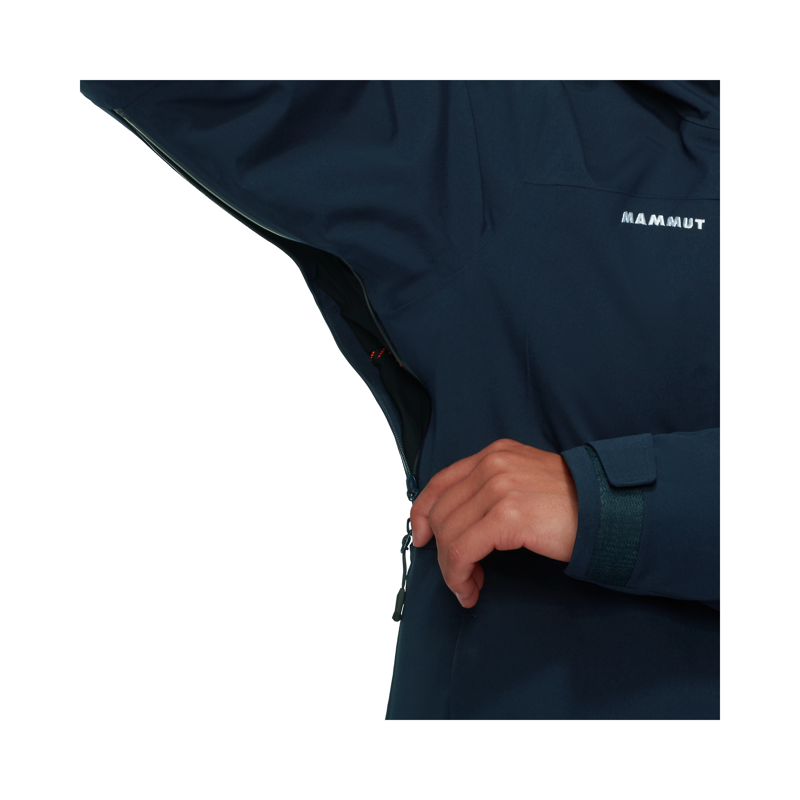 Mammut Women's Stoney HS Thermo Hooded Jacket Marine-4