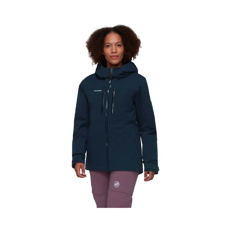 Mammut Women's Stoney HS Thermo Hooded Jacket Marine-2