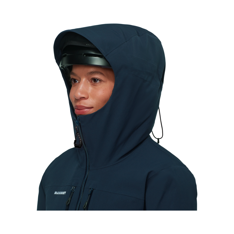 Mammut Women's Stoney HS Thermo Hooded Jacket Marine-5