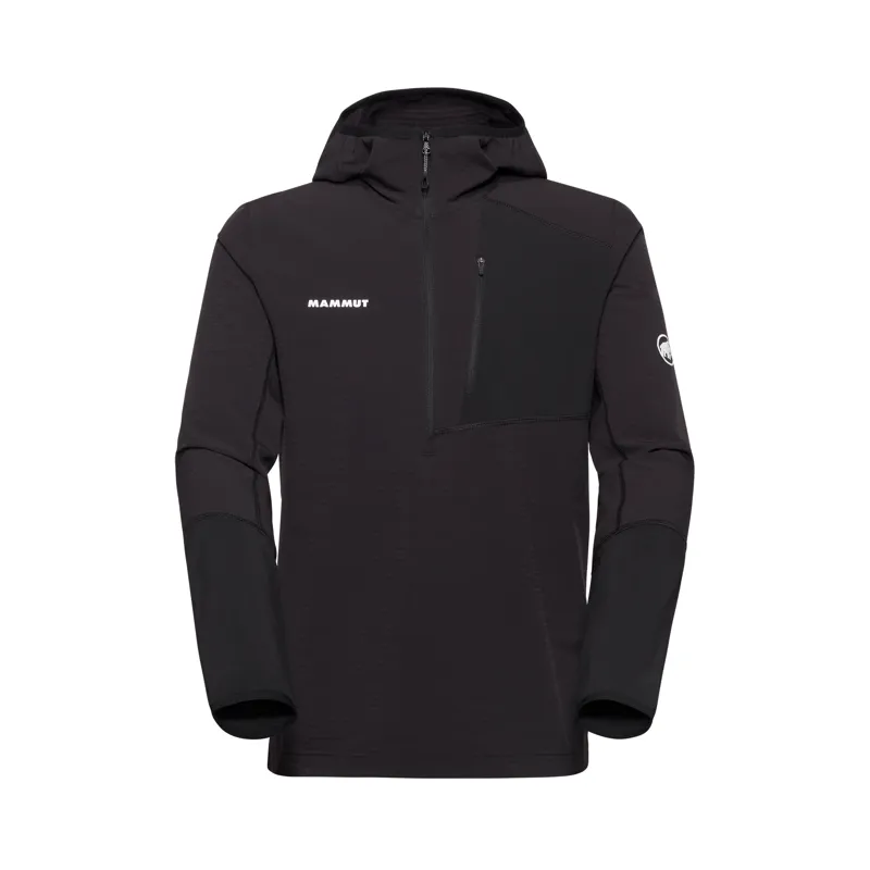 Mammut Men's Madris Light ML Half Zip Hoodie Black
