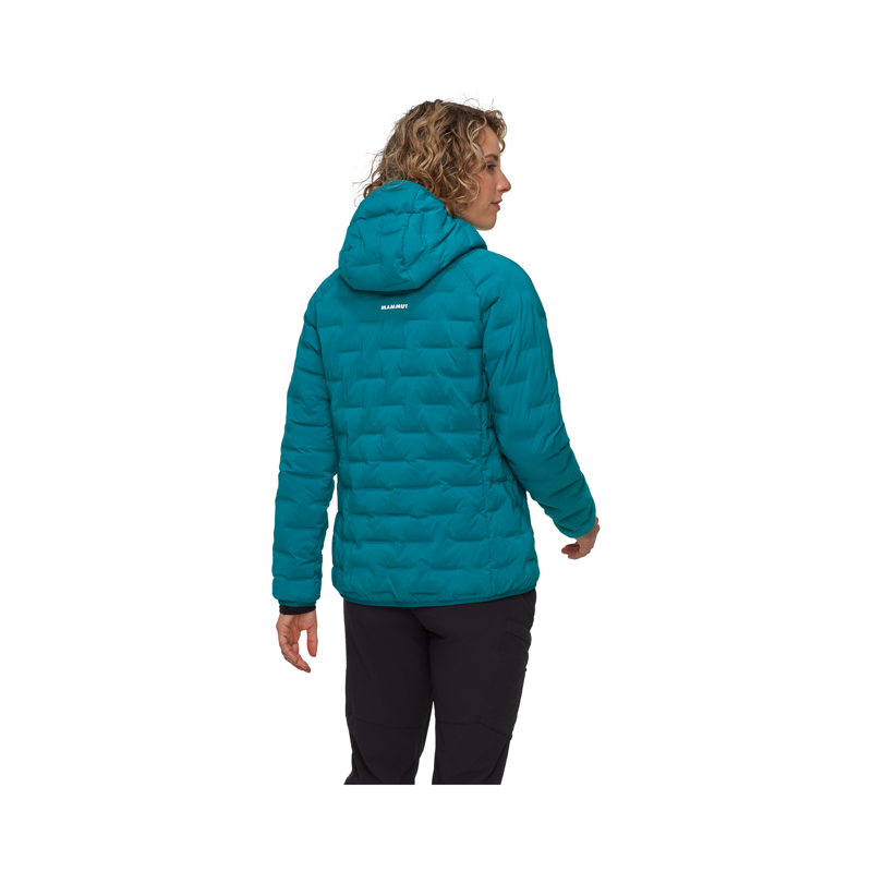 Mammut Women's Sender IN Hooded Jacket Teal-3