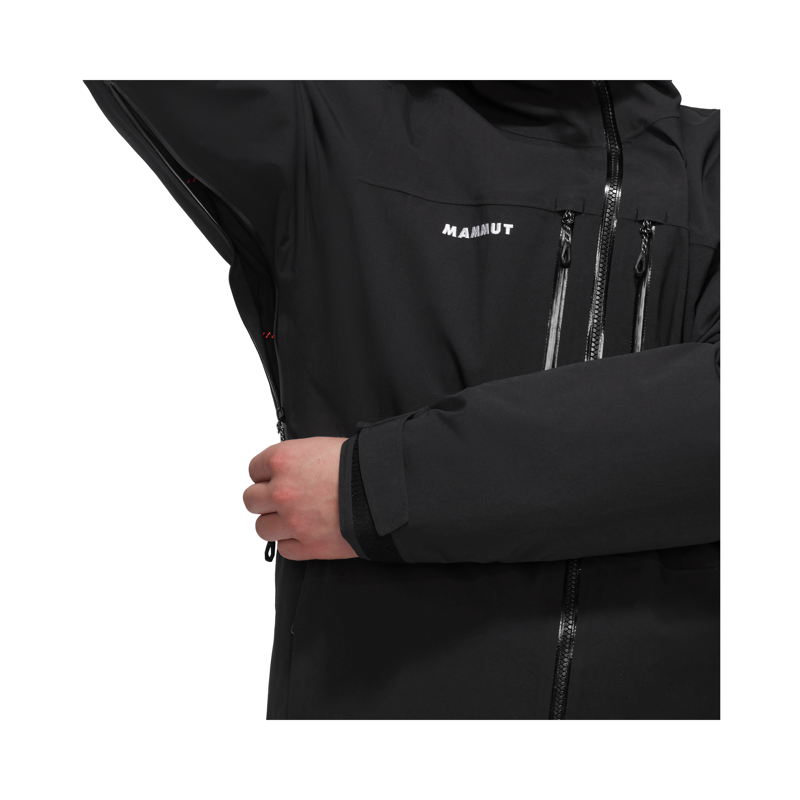 Mammut Men's Stoney HS Thermo Hooded Jacket Black-5