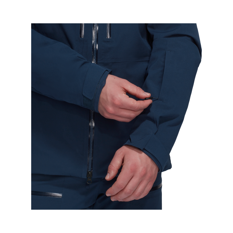 Mammut Men's Stoney HS Thermo Hooded Jacket Marine-10