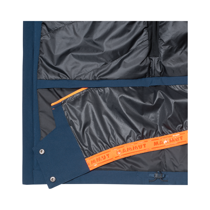 Mammut Men's Stoney HS Thermo Hooded Jacket Marine-9