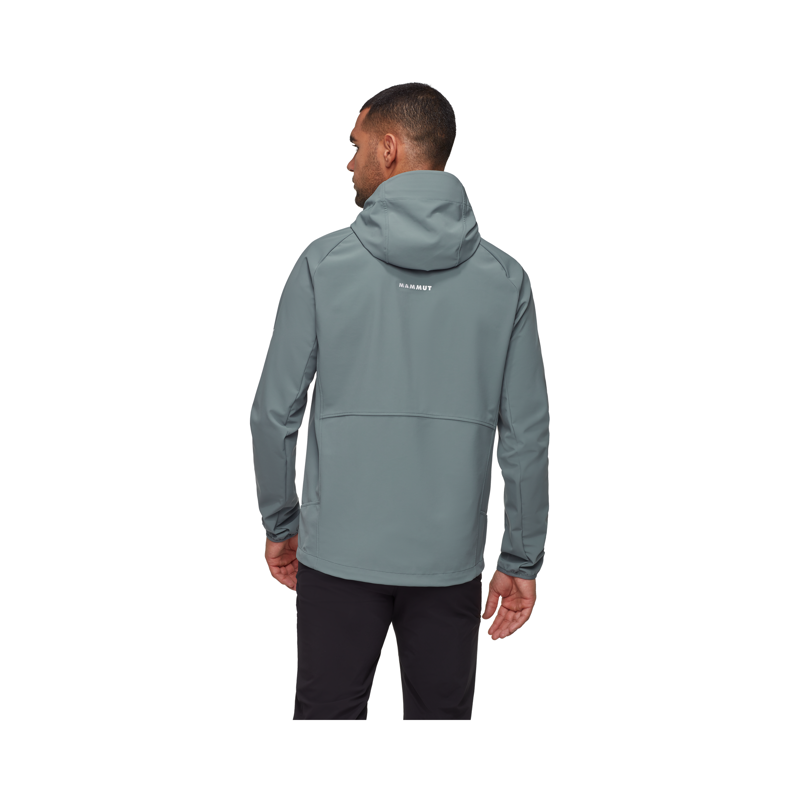 Mammut Men's Ultimate Comfort SO Hooded Jacket Strata-3