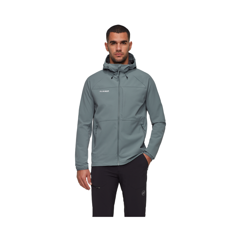 Mammut Men's Ultimate Comfort SO Hooded Jacket Strata-2