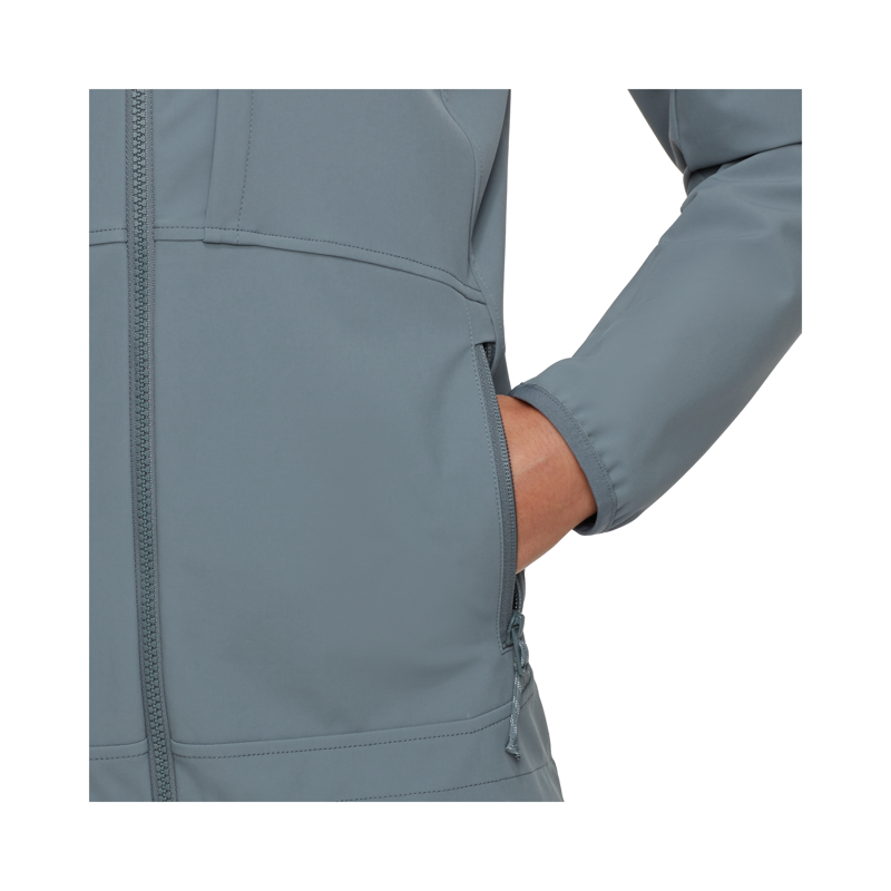 Mammut Women's Ultimate Comfort SO Hooded Jacket Strata-6