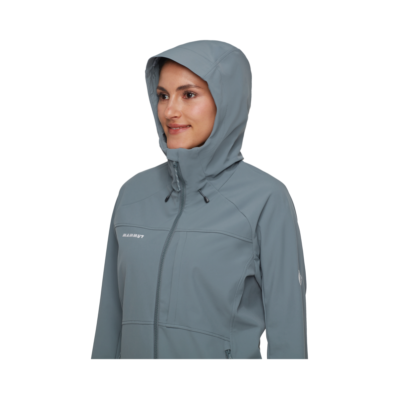 Mammut Women's Ultimate Comfort SO Hooded Jacket Strata-4