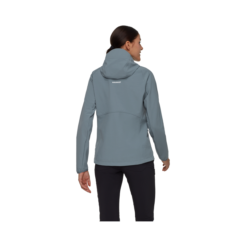 Mammut Women's Ultimate Comfort SO Hooded Jacket Strata-3