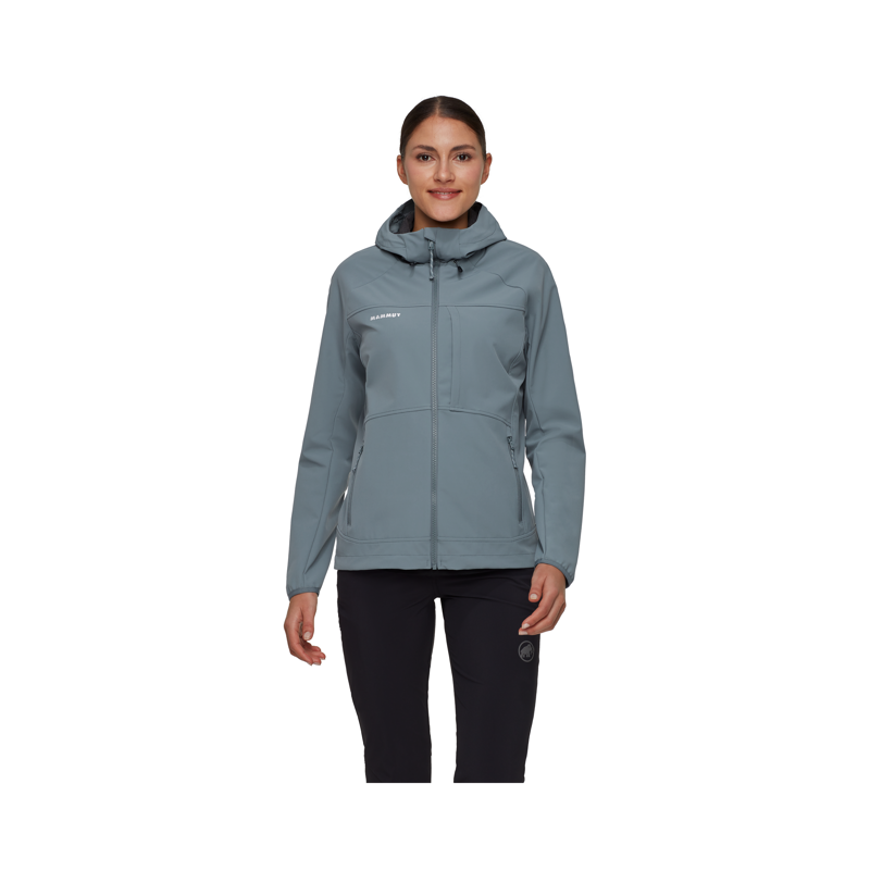 Mammut Women's Ultimate Comfort SO Hooded Jacket Strata-2