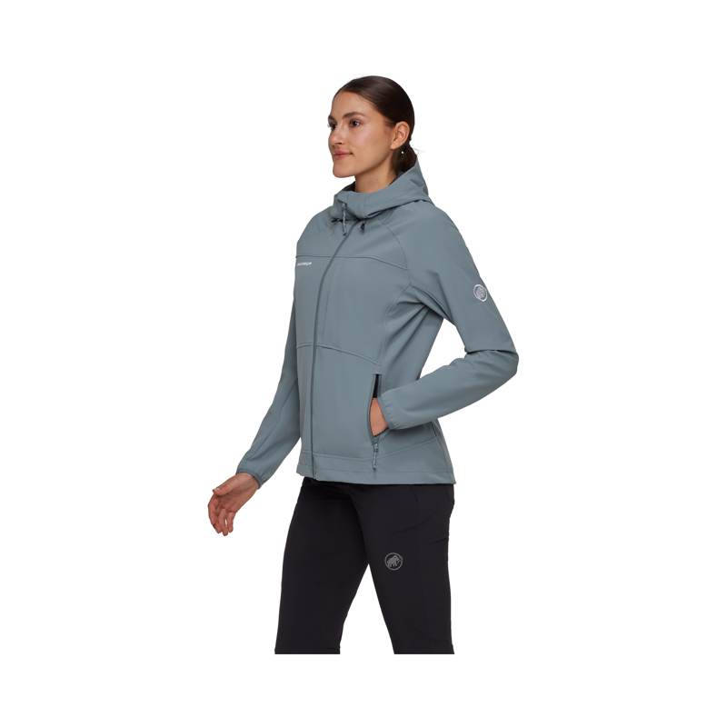 Mammut Women's Ultimate Comfort SO Hooded Jacket Strata-1