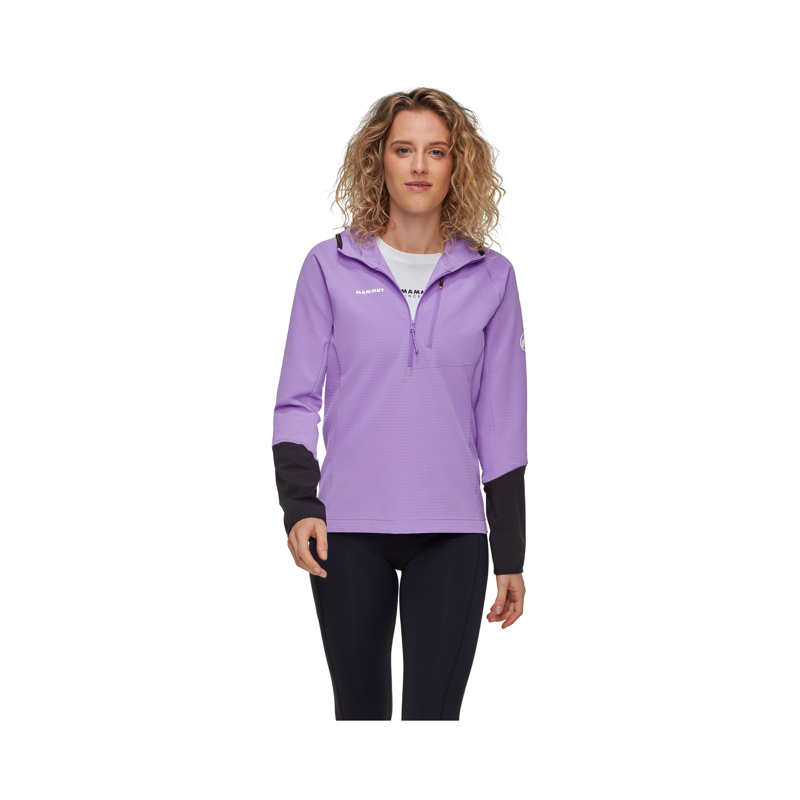 Mammut Women's Madris Light ML Half Zip Hoodie Lavandin-2