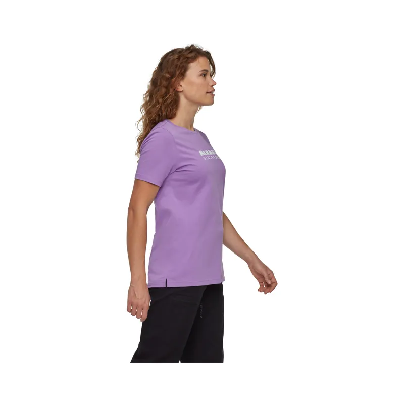 Mammut Women's Mammut Core Logo T-Shirt Lavandin-3
