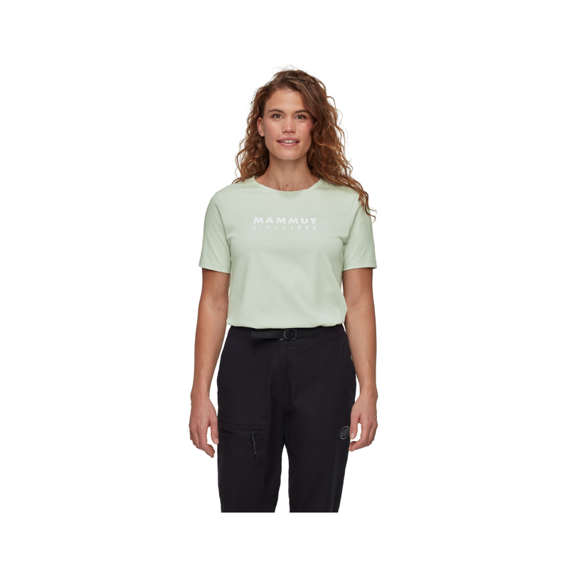 Mammut Women's Mammut Core Logo T-Shirt Silver Sage-1