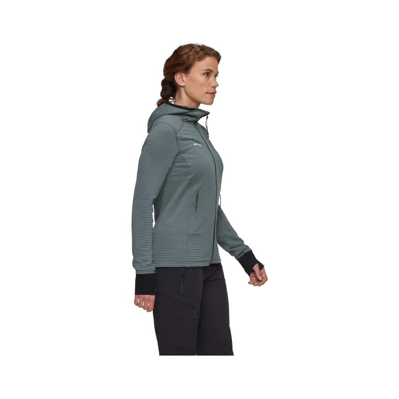 Mammut Women's Taiss Light ML Hooded Jacket Strata-3