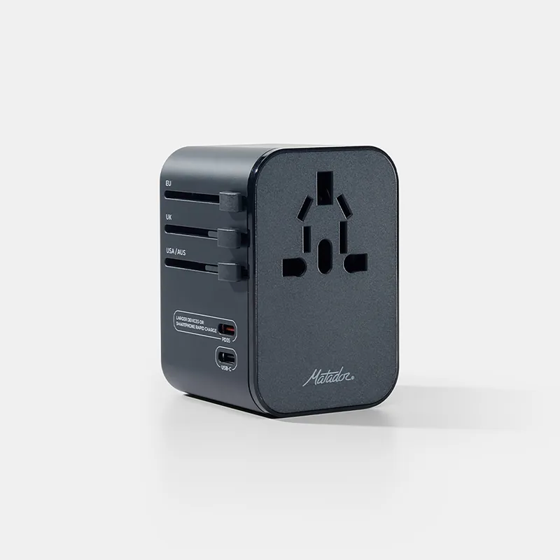 Matador Global Travel Adapter Black