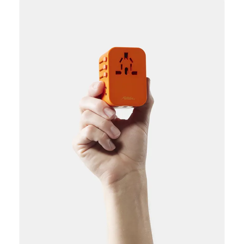 Matador Global Travel Adapter Orange-3
