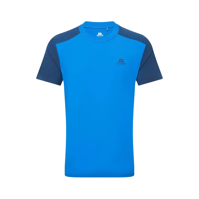 Mountain Equipment Men's Headpoint Block T-Shirt Atlantic/Admiral