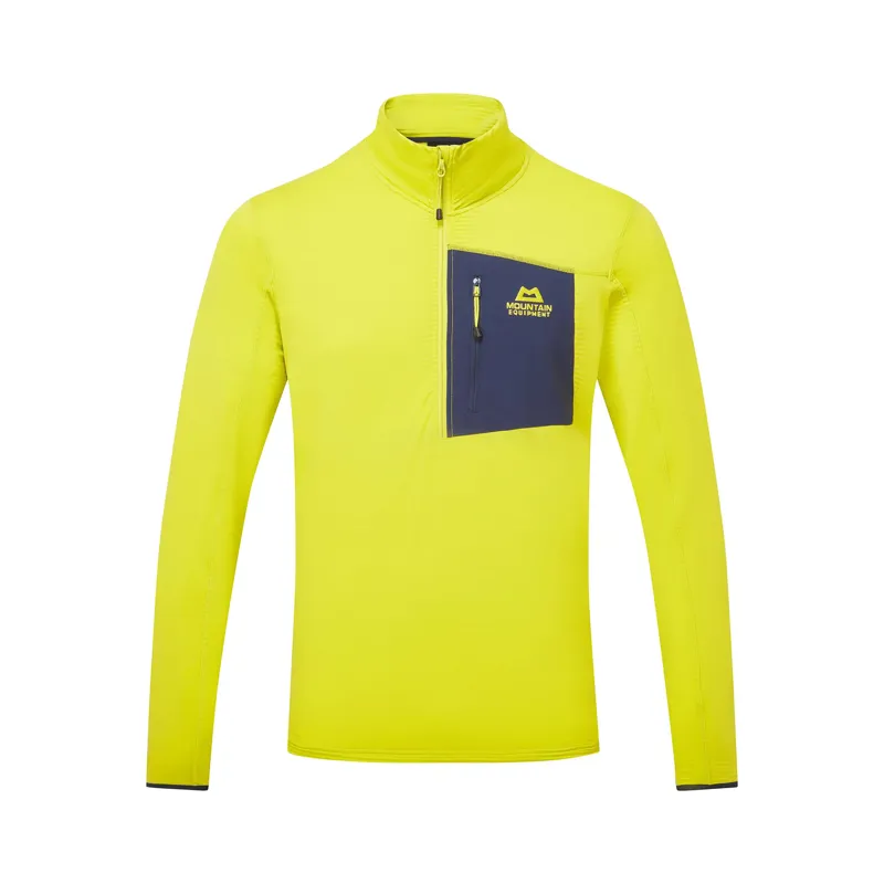 Mountain Equipment Mens Lumiko Zip-T Vine/Cosmos