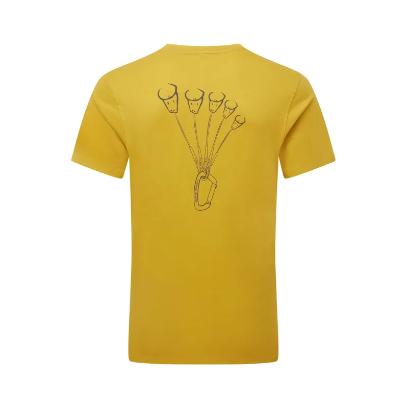 Mountain Equipment Men's Yorik On Wire T-Shirt Olive Oil-1