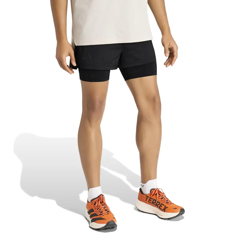 AdidasMen's Terrex Xploric 2in1 Shorts Black-1