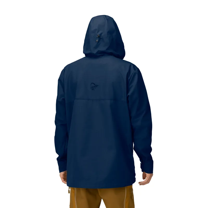 Norrona Men's Femund Cotton Anorak Navy Blazer-3