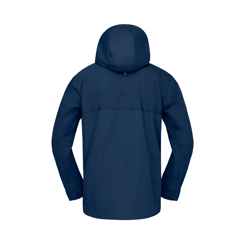 Norrona Men's Femund Cotton Anorak Navy Blazer-1