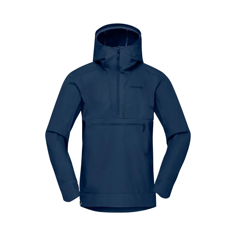 Norrona Men's Femund Cotton Anorak Navy Blazer