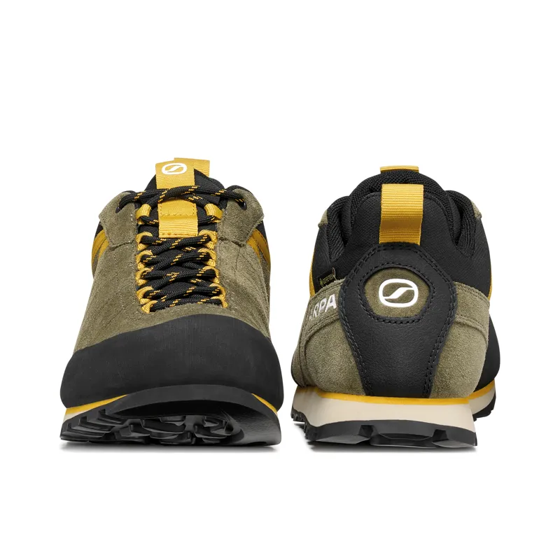 Scarpa Men's Crux 2 GTX Approach Shoes Kalamata / Lemon Curry-3