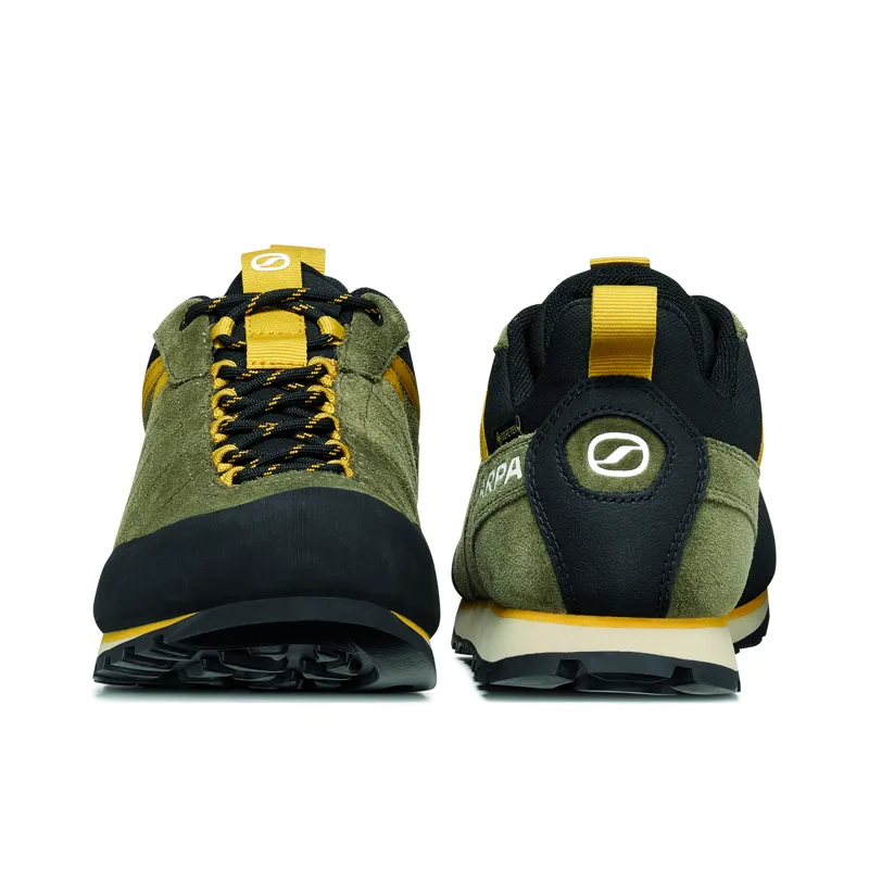 Scarpa Men's Crux 2 GTX Approach Shoes Kalamata / Lemon Curry-3