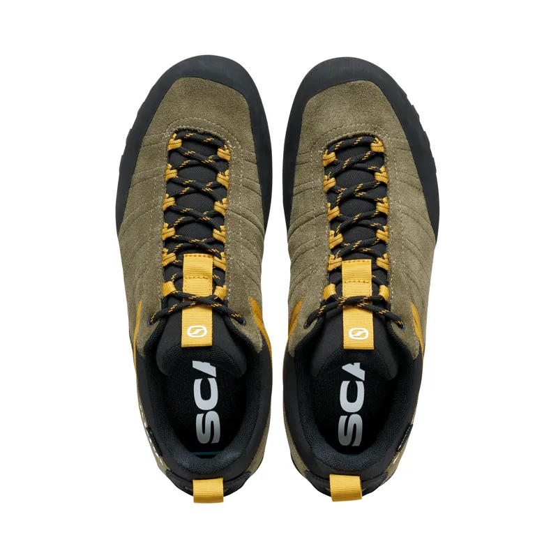 Scarpa Men's Crux 2 GTX Approach Shoes Kalamata / Lemon Curry-4