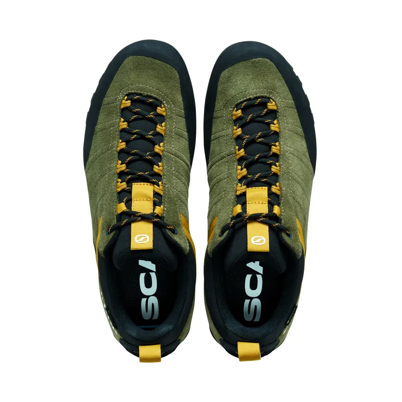 Scarpa Men's Crux 2 GTX Approach Shoes Kalamata / Lemon Curry-4