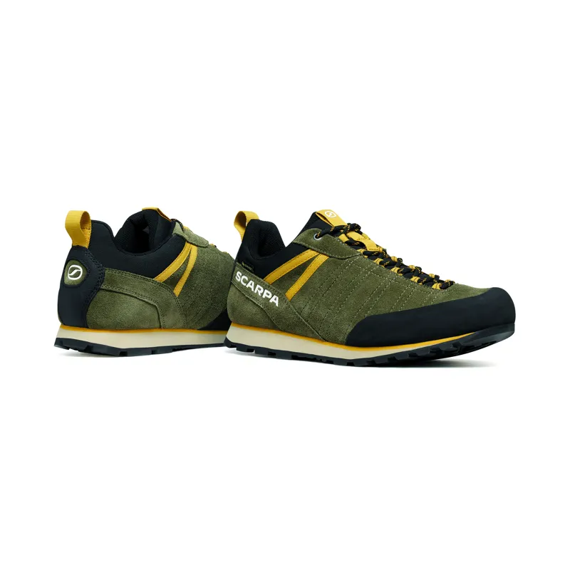 Scarpa Men's Crux 2 GTX Approach Shoes Kalamata / Lemon Curry-5