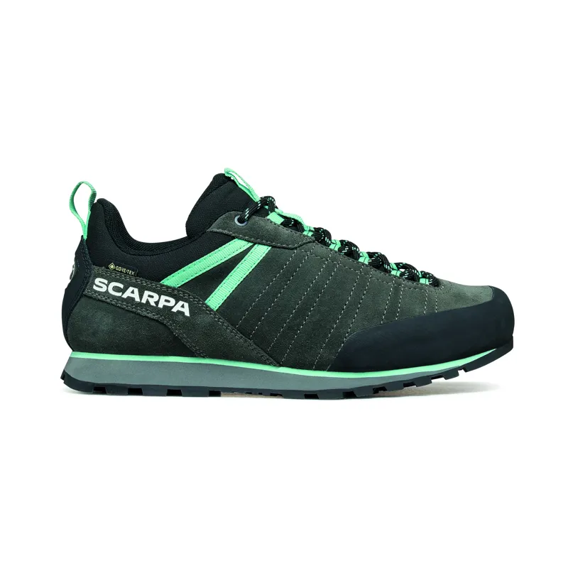 Scarpa Women's Crux 2 GTX Approach Shoes Shark Aqua