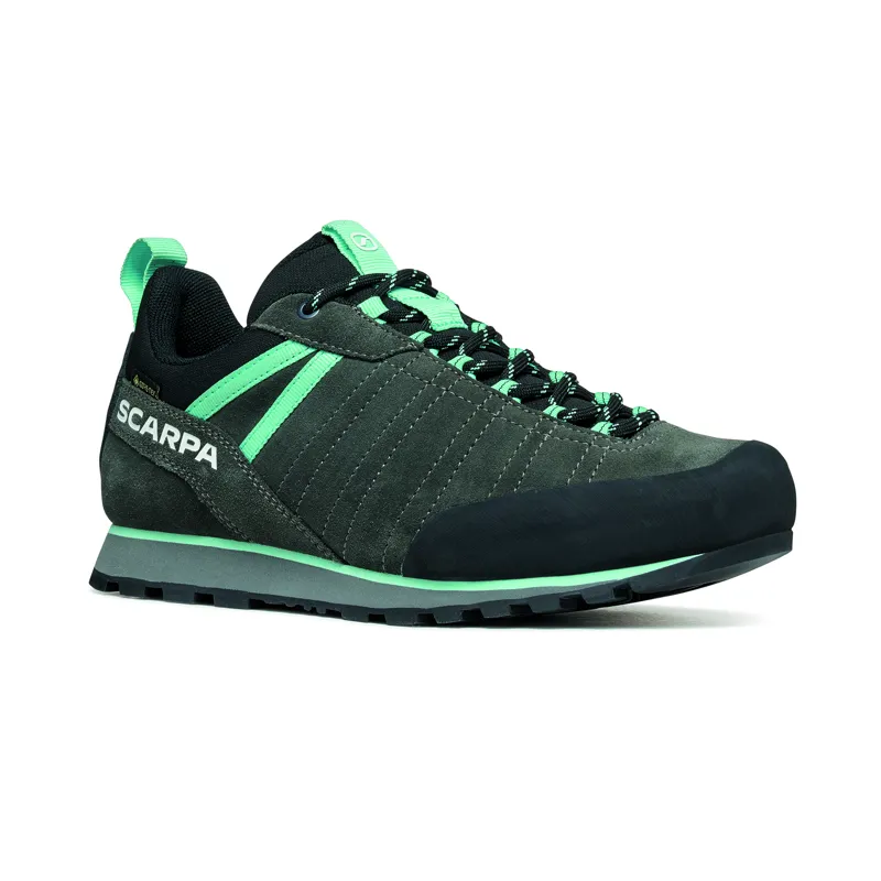 Scarpa Women's Crux 2 GTX Approach Shoes Shark Aqua-1