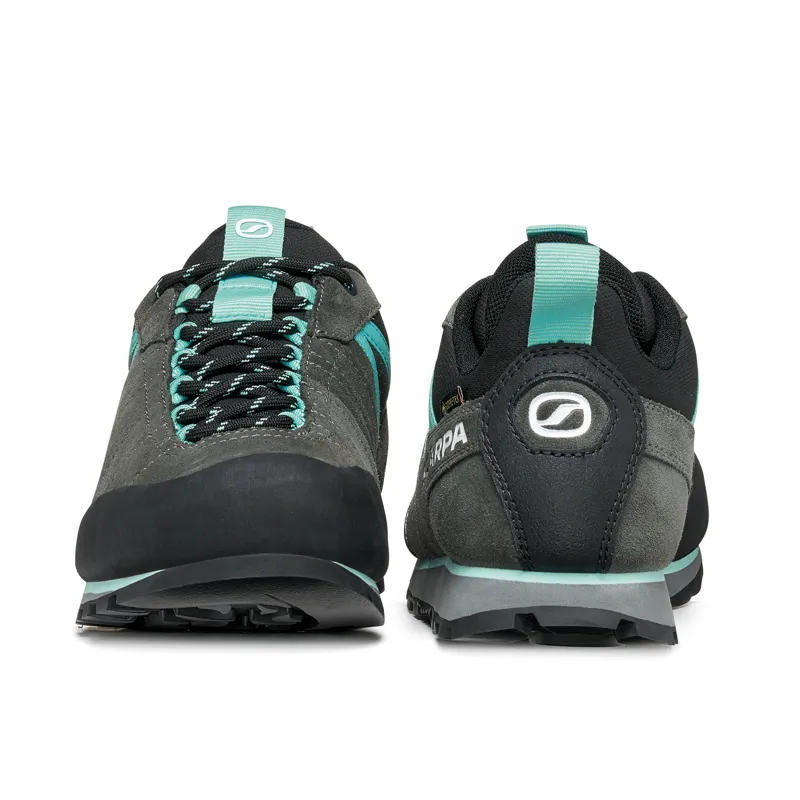 Scarpa Women's Crux 2 GTX Approach Shoes Shark Aqua-3