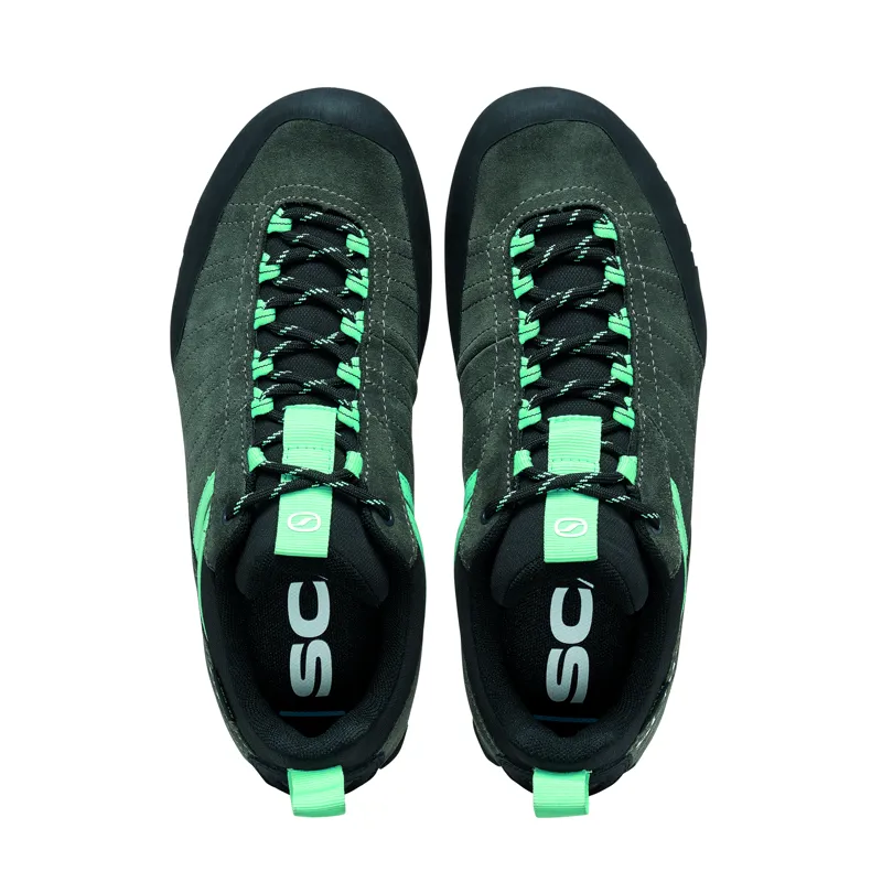 Scarpa Women's Crux 2 GTX Approach Shoes Shark Aqua-4