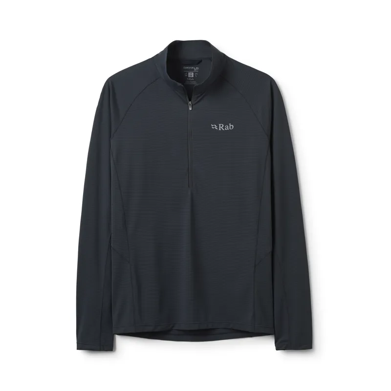 Rab Men's Sonic LS Zip Beluga