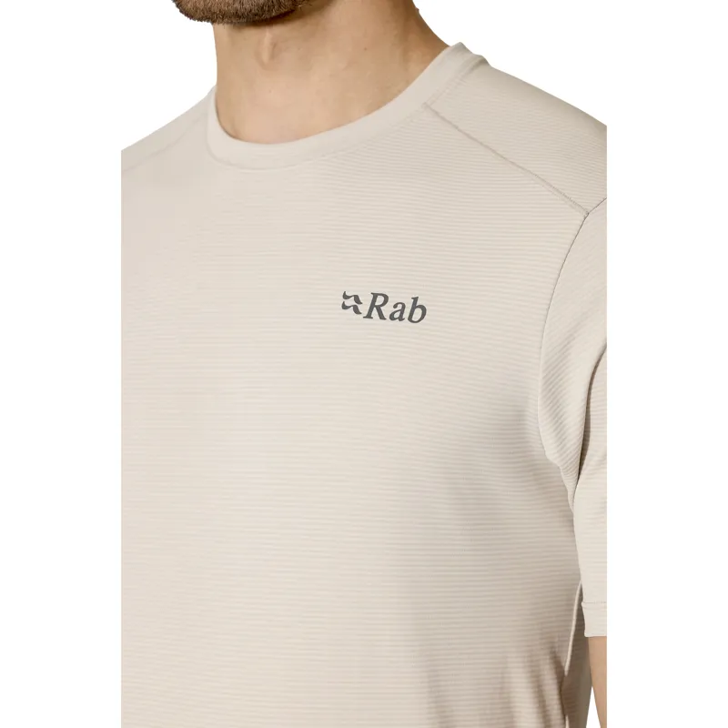 Rab Men's Force Tee Pebble-5