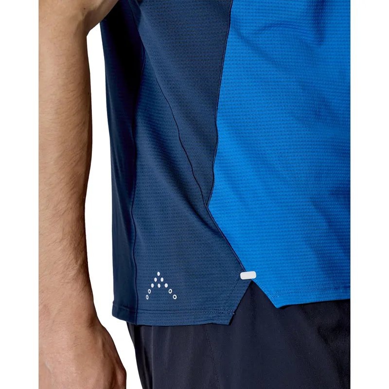 Rab Men's Sonic Ultra Tee Maya Blue / Tempest Blue-9