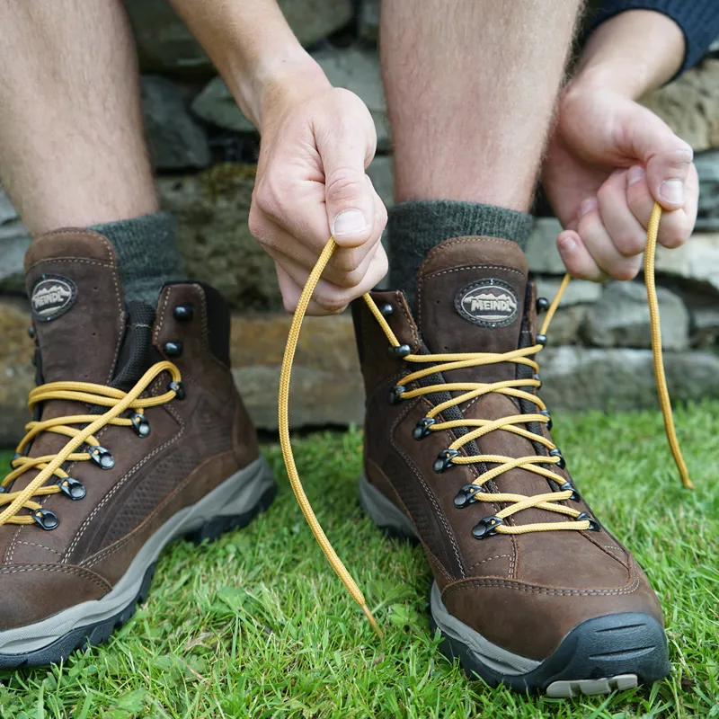 Meindl Men's Baltimore GTX Boots Chestnut Mustard Yellow-6