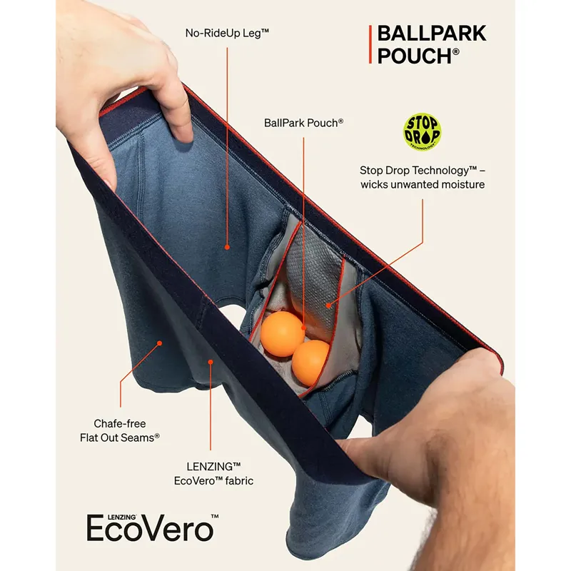 SAXX Men's Vibe Xtra Boxer Briefs Fly Sup Dogs -3