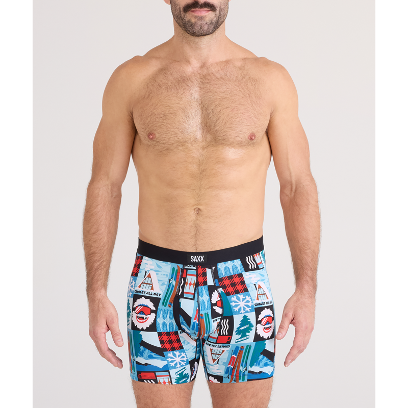 Saxx Men's Daytripper Boxer Briefs Fly Chalet -2