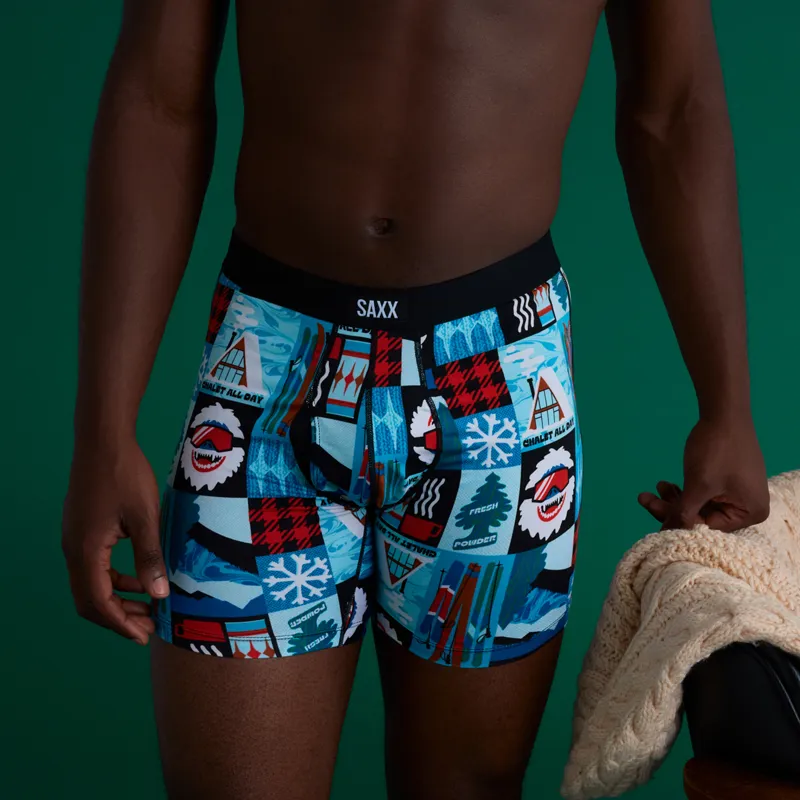 Saxx Men's Daytripper Boxer Briefs Fly Chalet -3