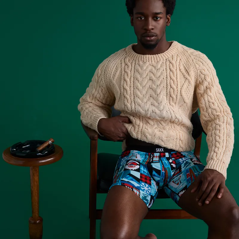 Saxx Men's Daytripper Boxer Briefs Fly Chalet -5