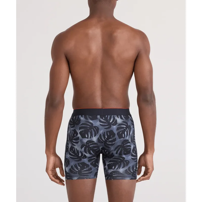 SAXX Multi Sport Mesh Boxer Briefs Fly Rem Tropic Black-2